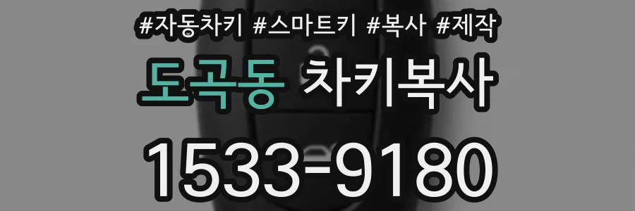 도곡동 차키복사