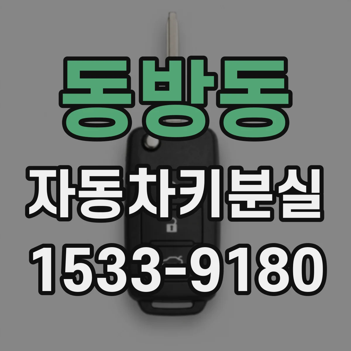동방동 자동차키분실