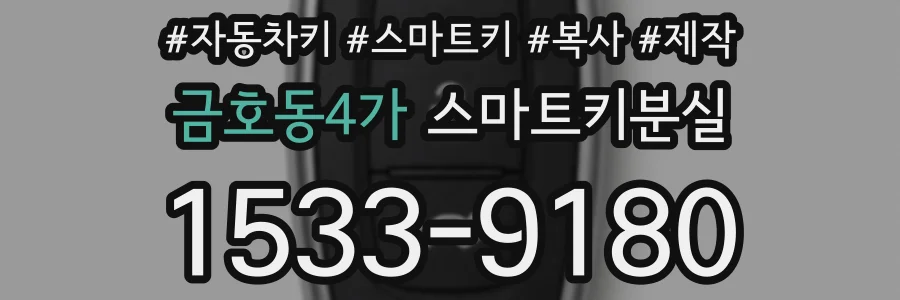 금호동4가 스마트키분실