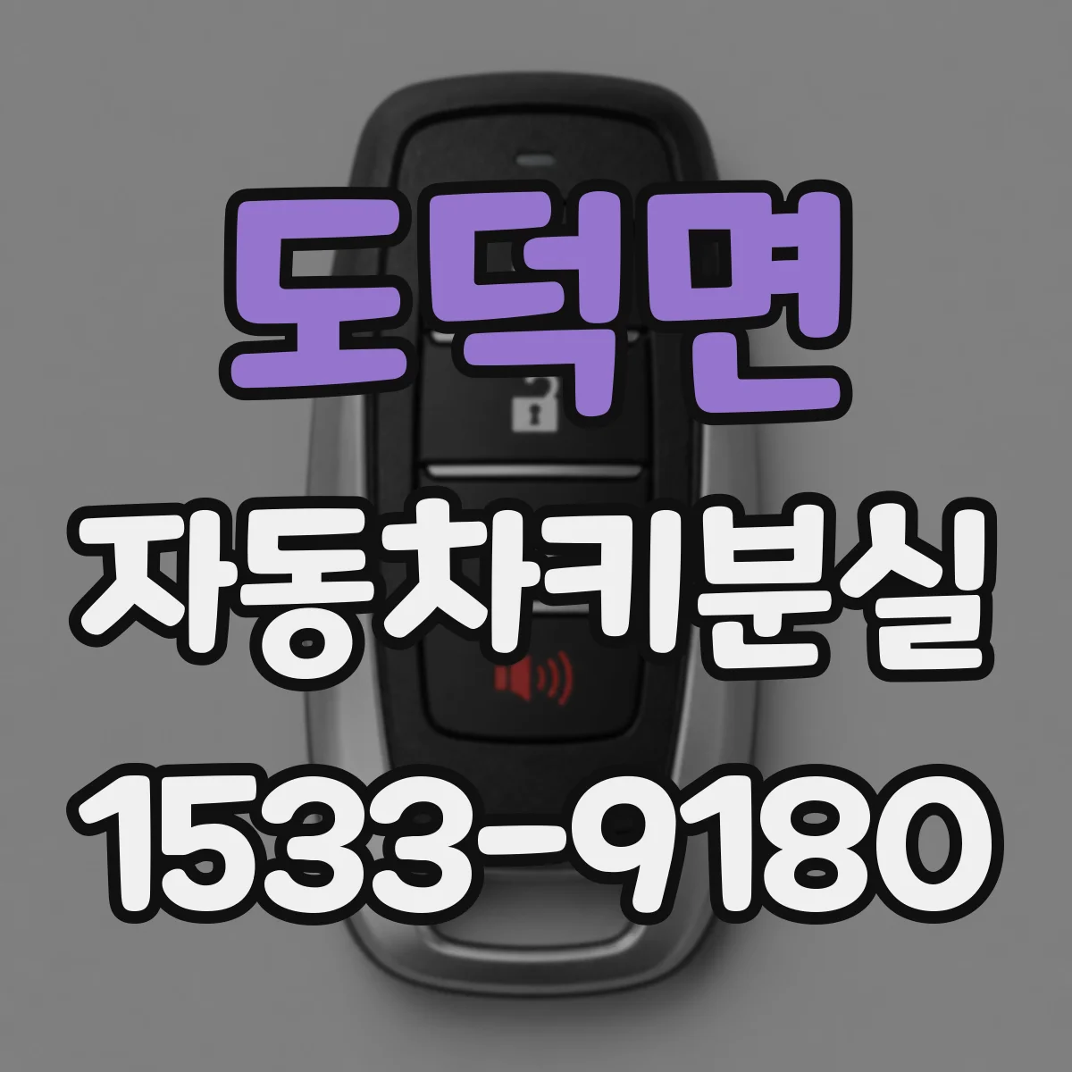 도덕면 자동차키분실