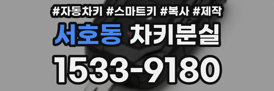 서호동 차키분실