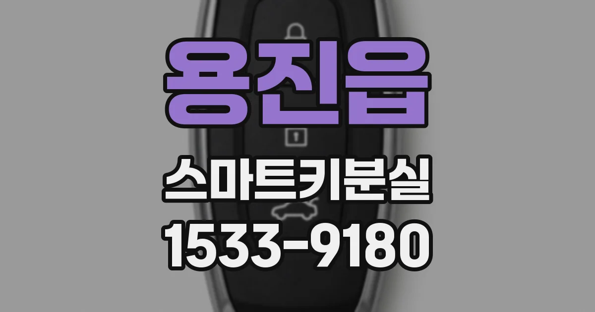 용진읍 스마트키분실