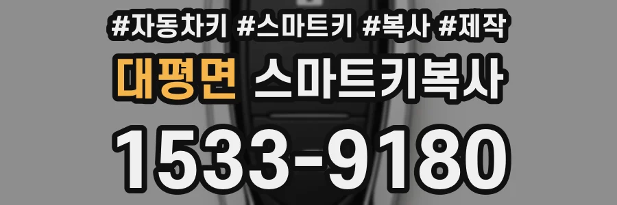 대평면 스마트키복사