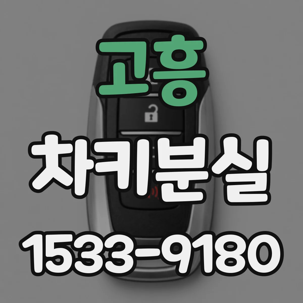 고흥 차키분실