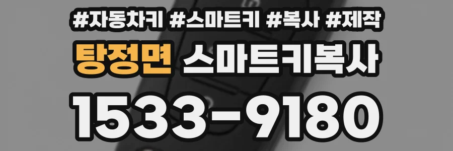탕정면 스마트키복사