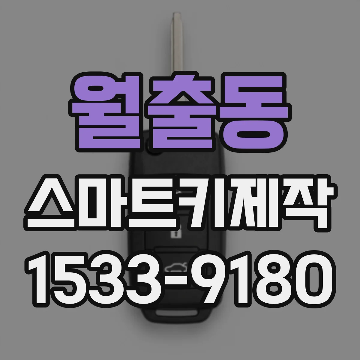 월출동 스마트키제작