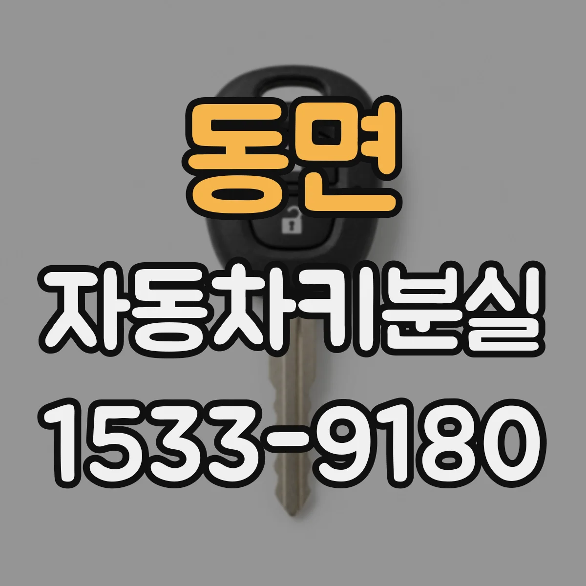 동면 자동차키분실