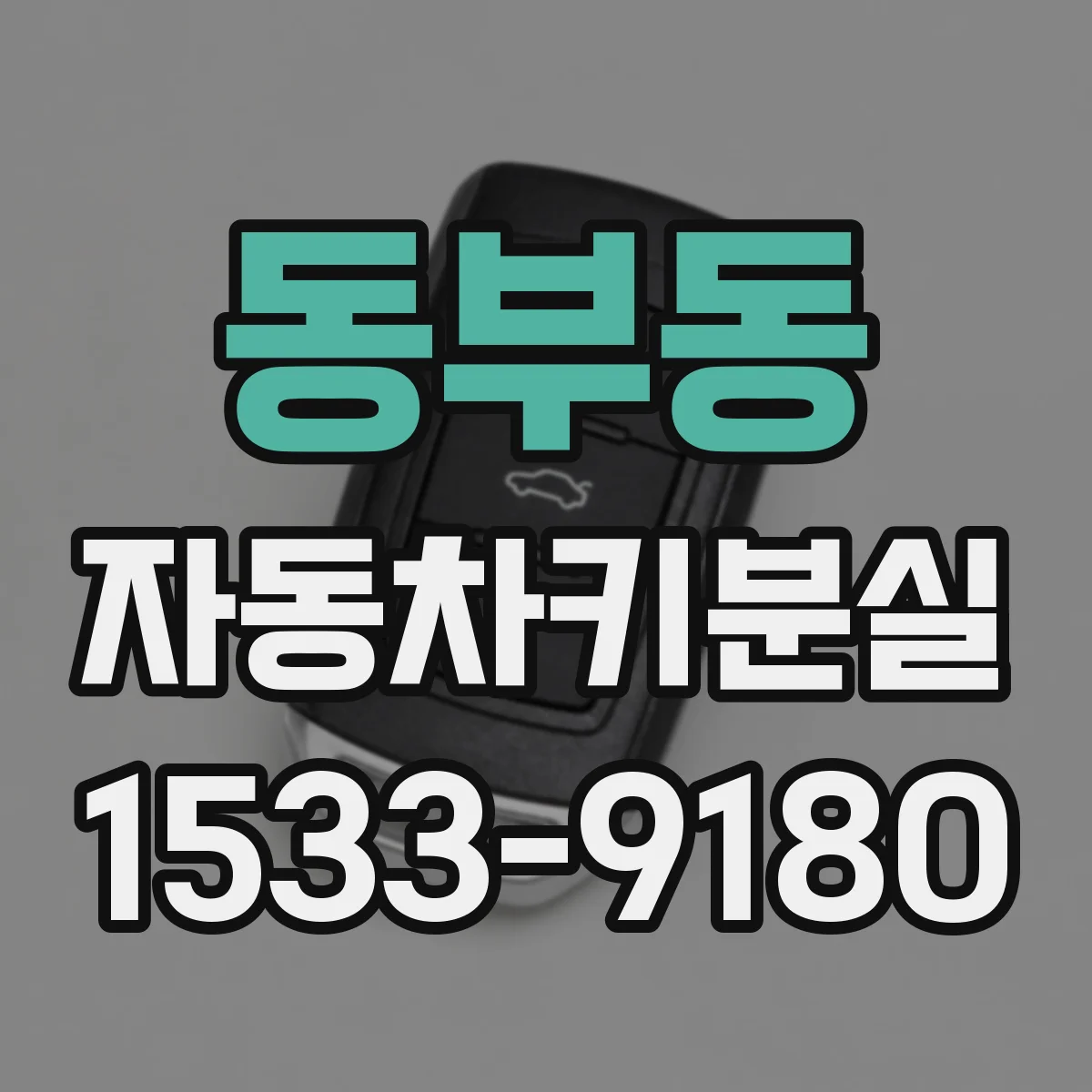 동부동 자동차키분실