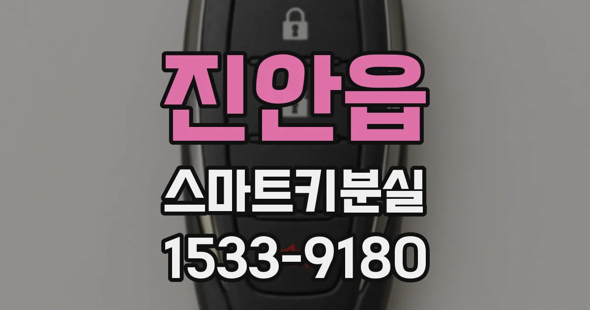 진안읍 스마트키분실