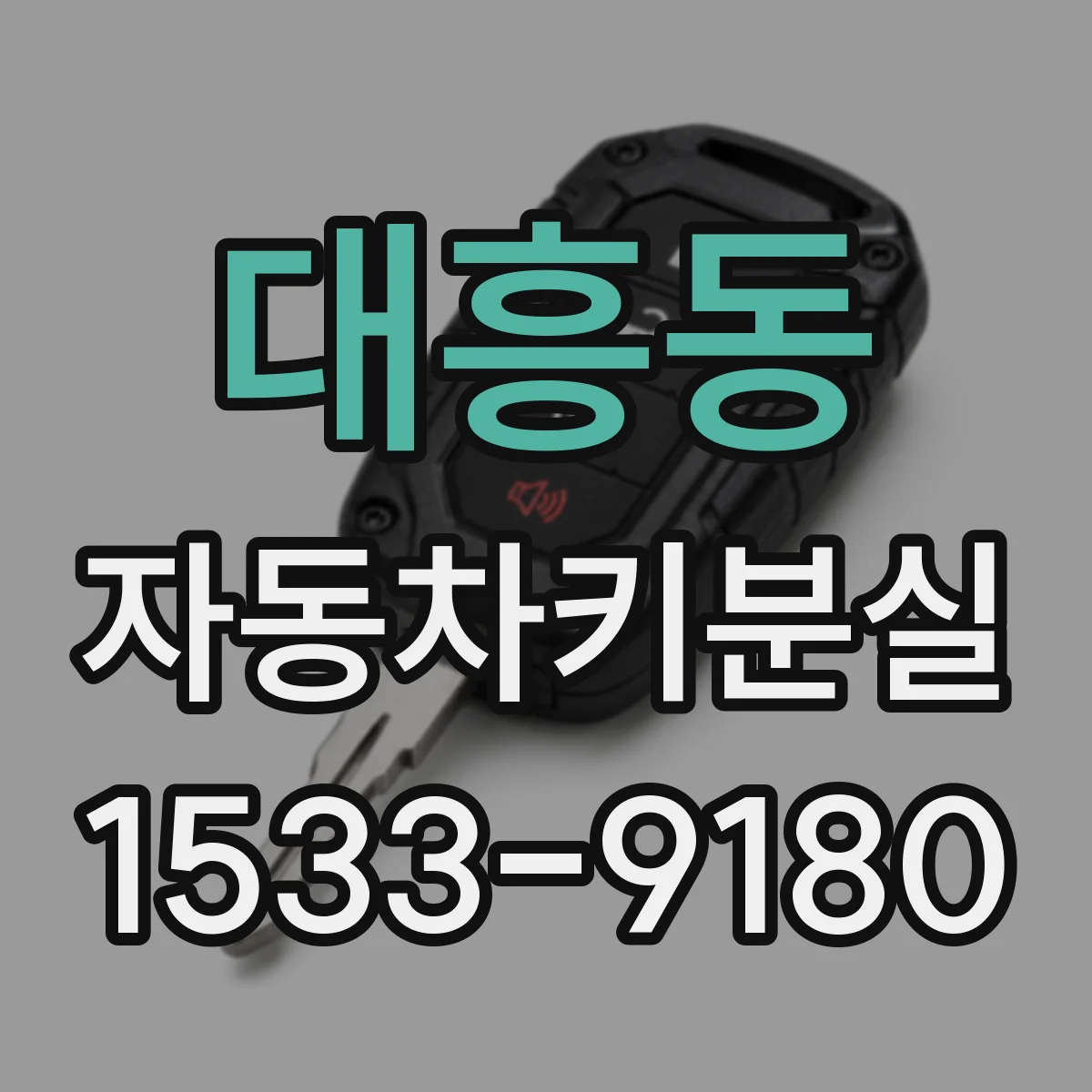 대흥동 자동차키분실