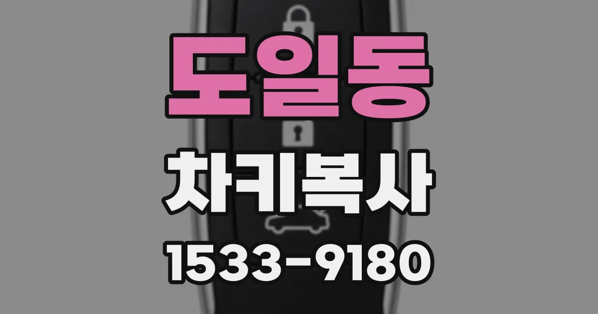 도일동 차키복사