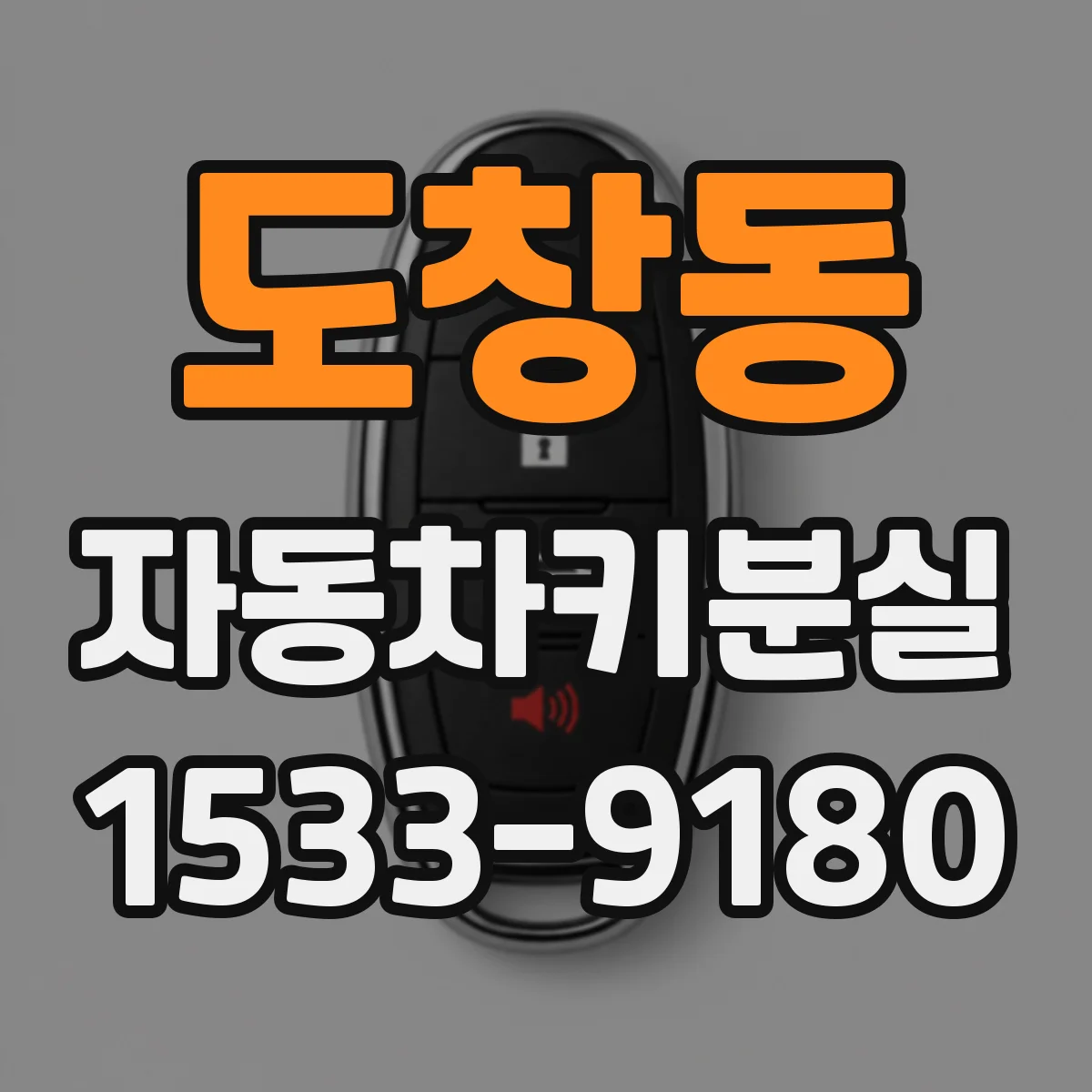 도창동 자동차키분실
