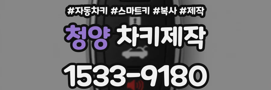 청양 차키제작