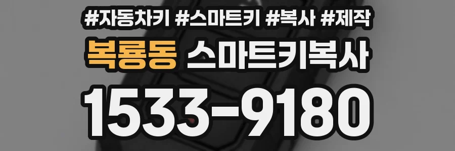 복룡동 스마트키복사