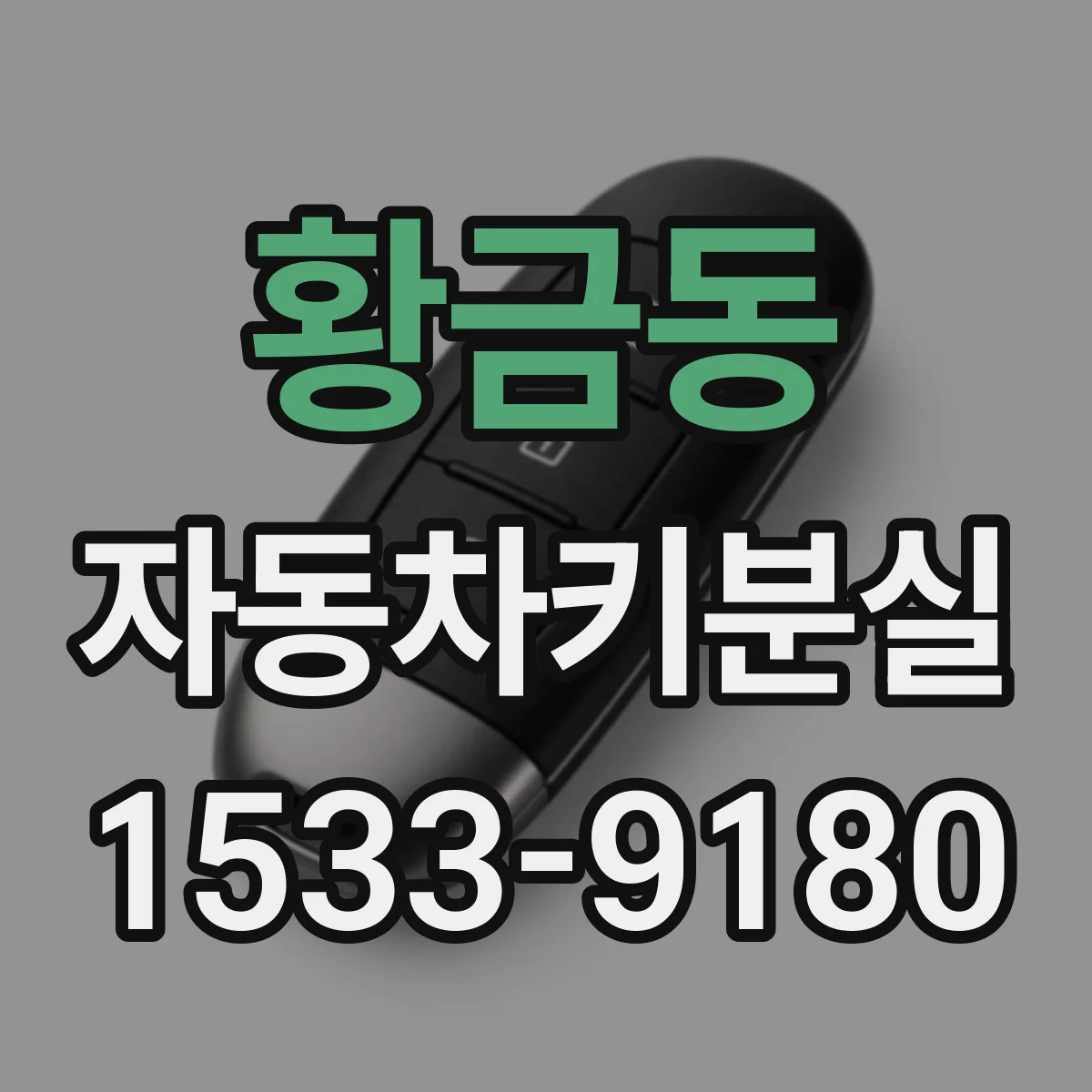 황금동 자동차키분실