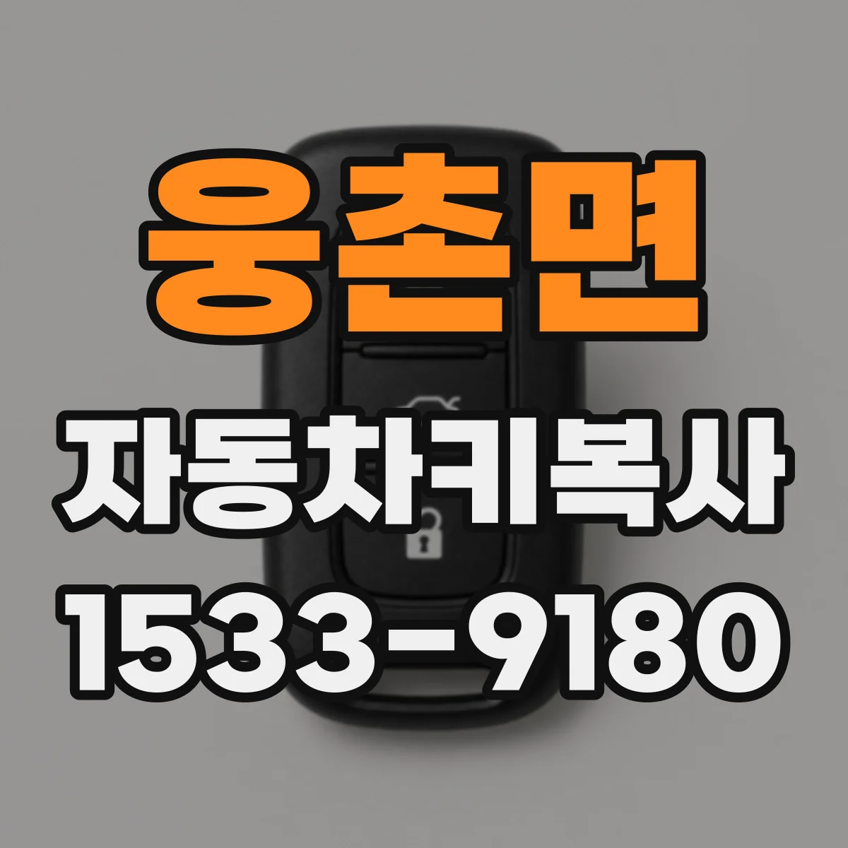 웅촌면 자동차키복사