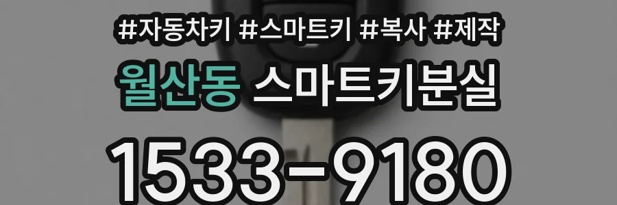 월산동 스마트키분실
