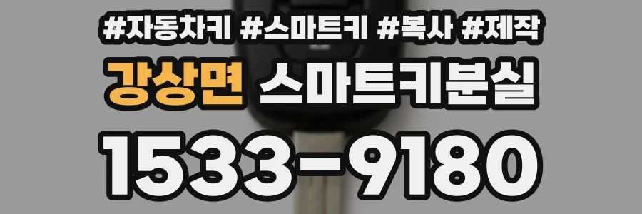 강상면 스마트키분실