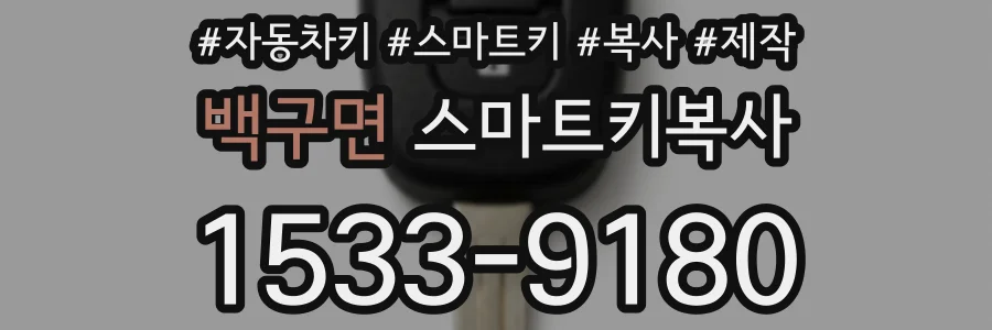 백구면 스마트키복사