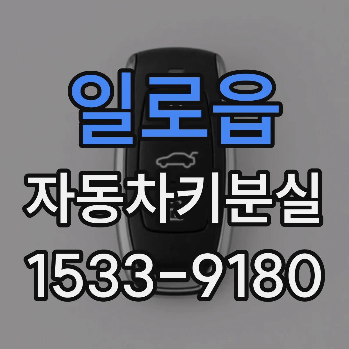 일로읍 자동차키분실