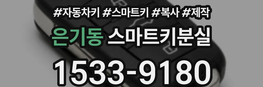 은기동 스마트키분실