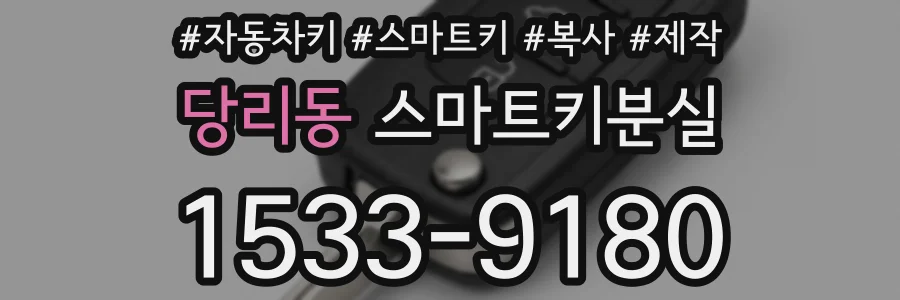 당리동 스마트키분실