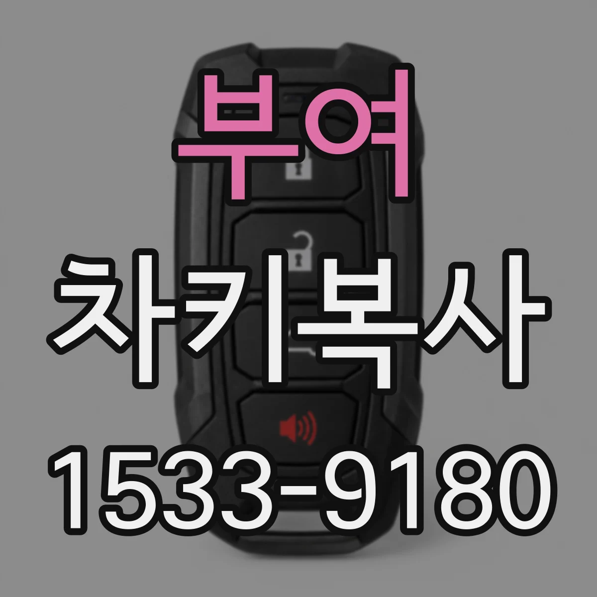 부여 차키복사