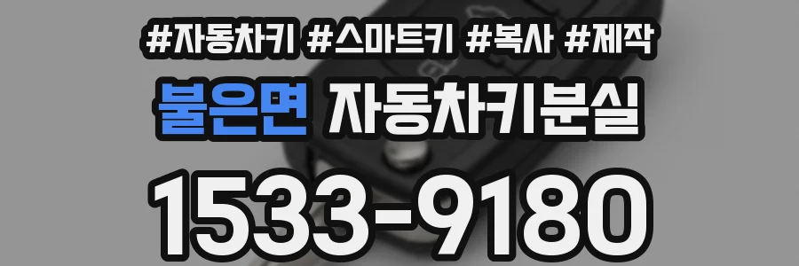 불은면 자동차키분실