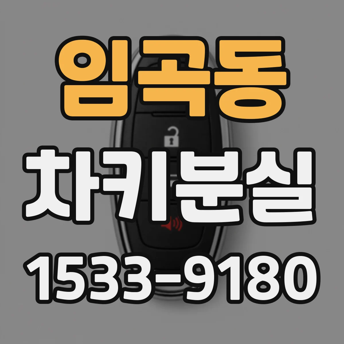 임곡동 차키분실