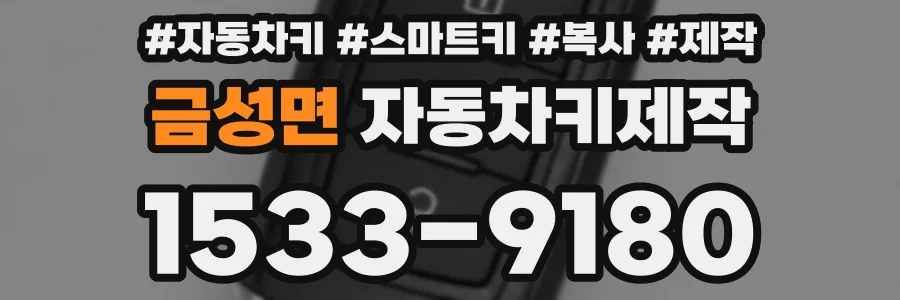 금성면 자동차키제작