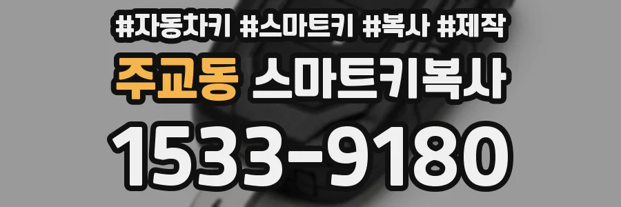 주교동 스마트키복사