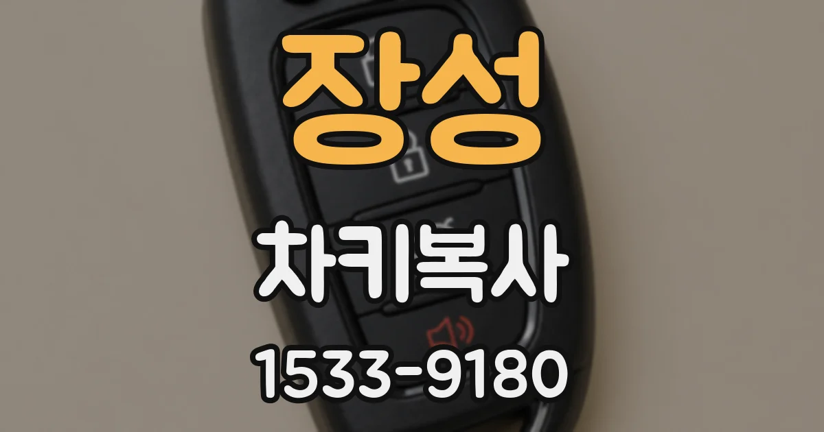 장성 차키복사