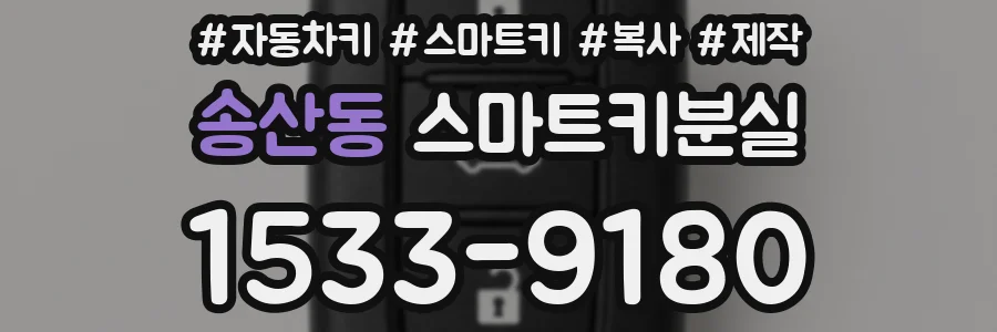 송산동 스마트키분실