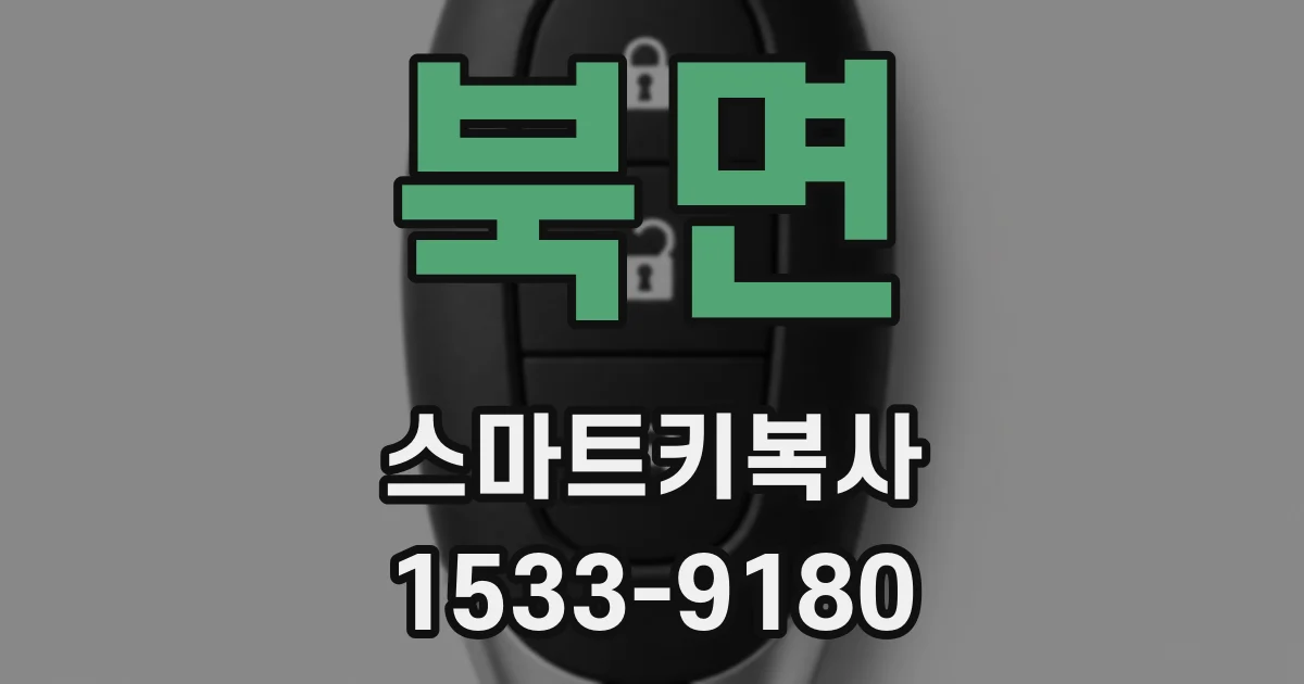 북면 스마트키복사