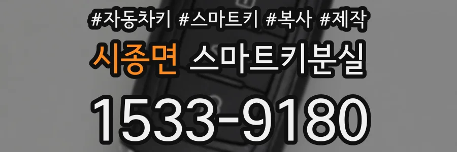 시종면 스마트키분실