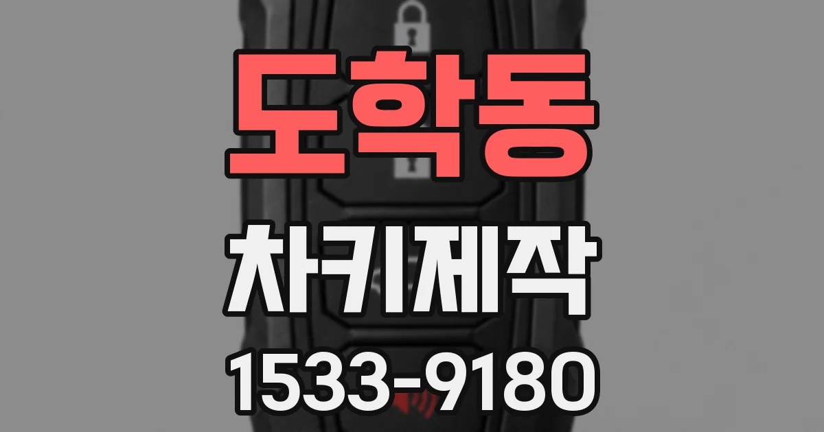 도학동 차키제작