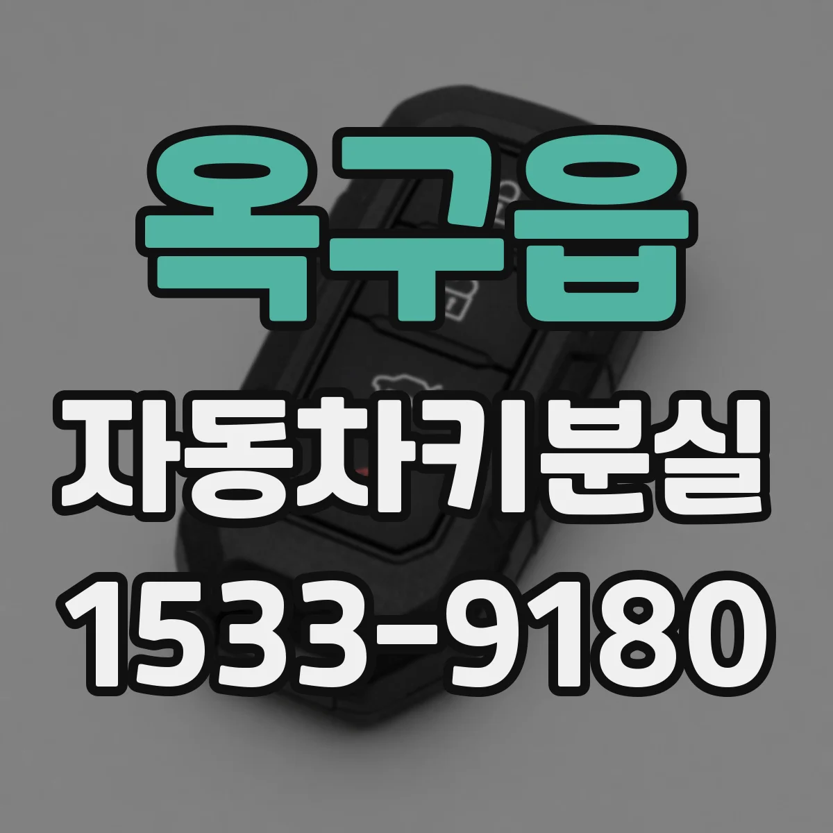 옥구읍 자동차키분실