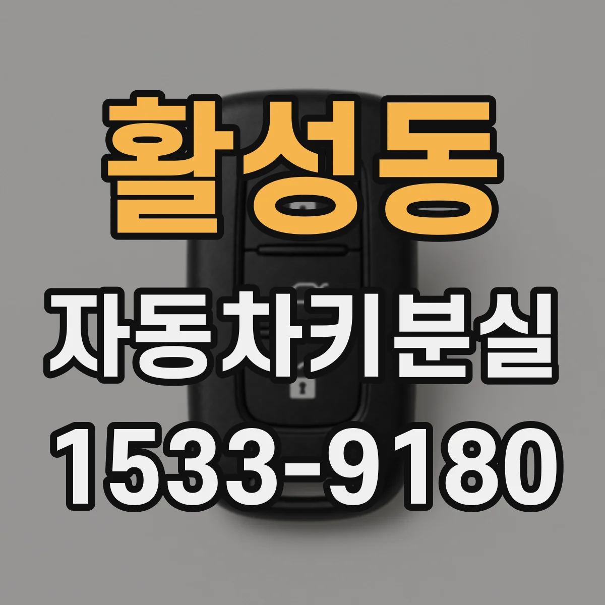 활성동 자동차키분실