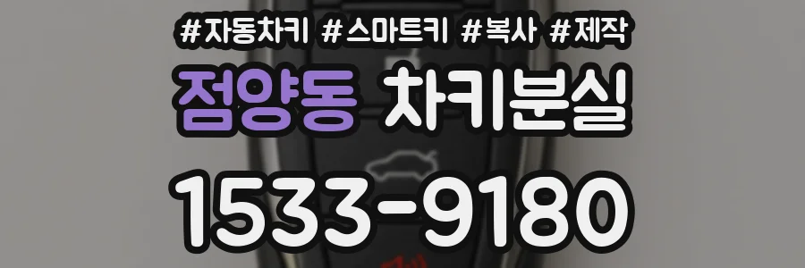 점양동 차키분실