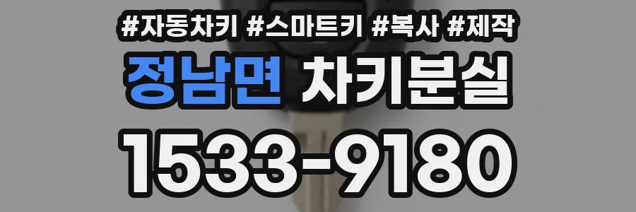 정남면 차키분실