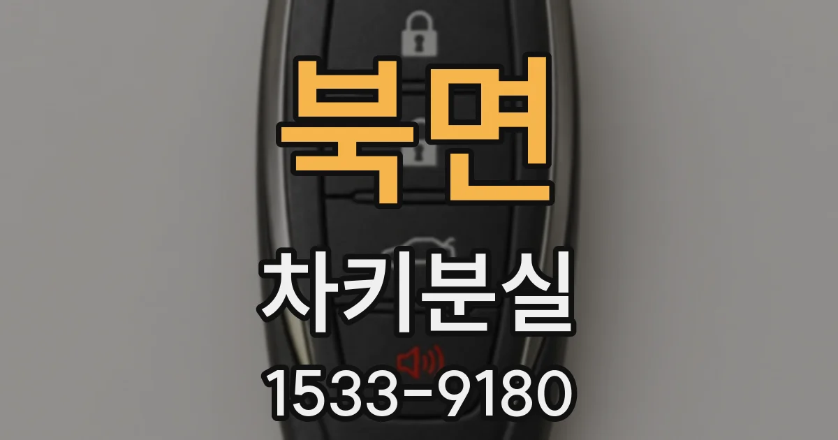 북면 차키분실