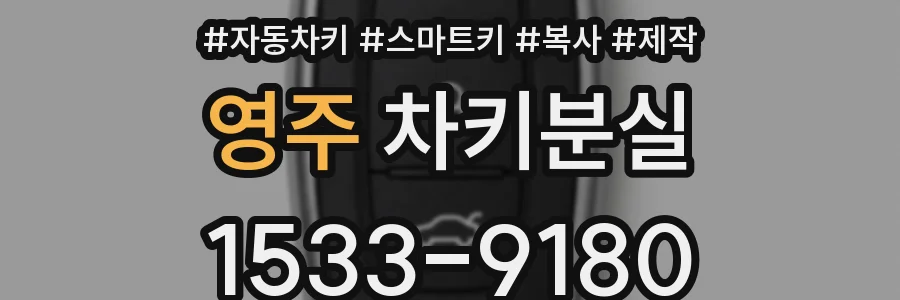 영주 차키분실
