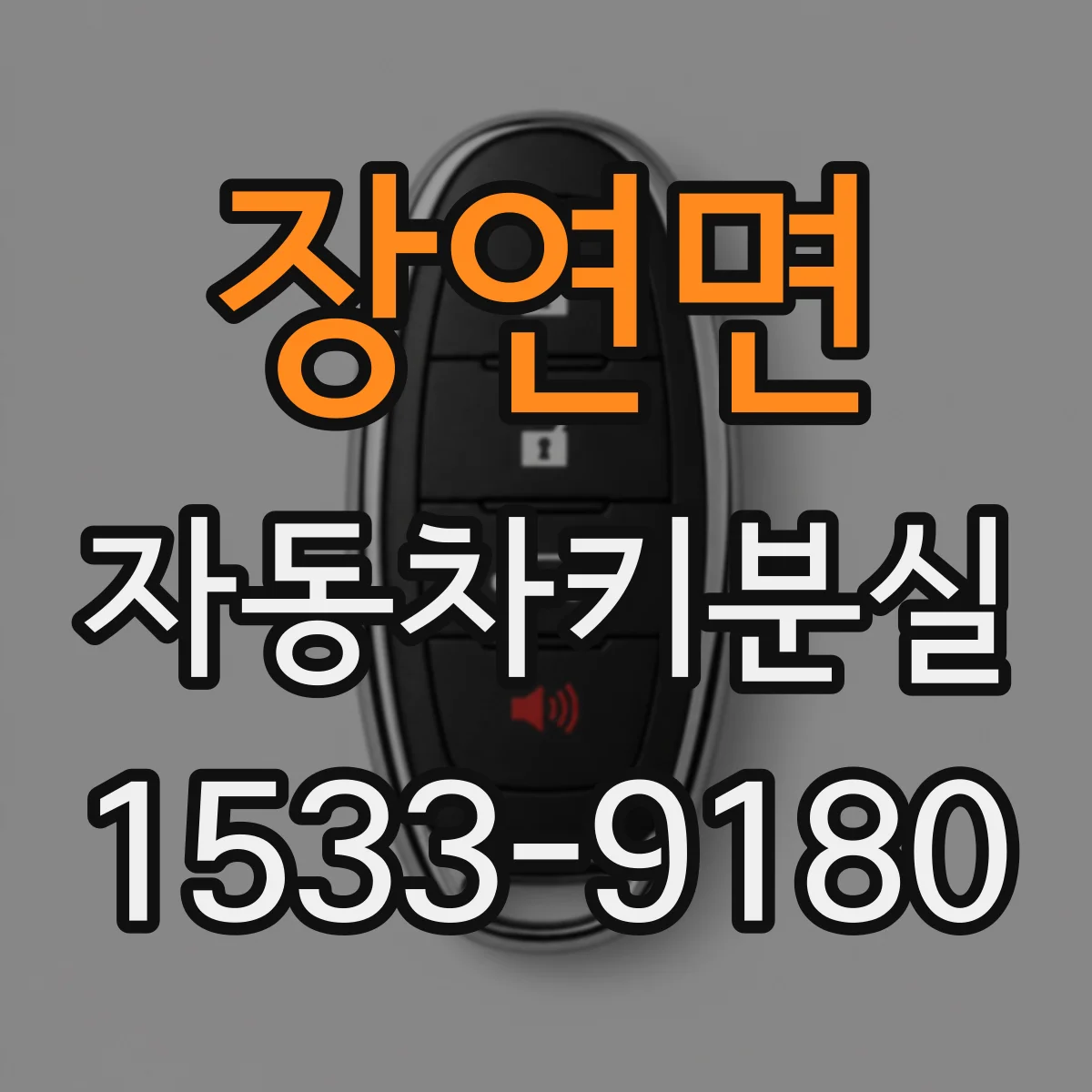장연면 자동차키분실