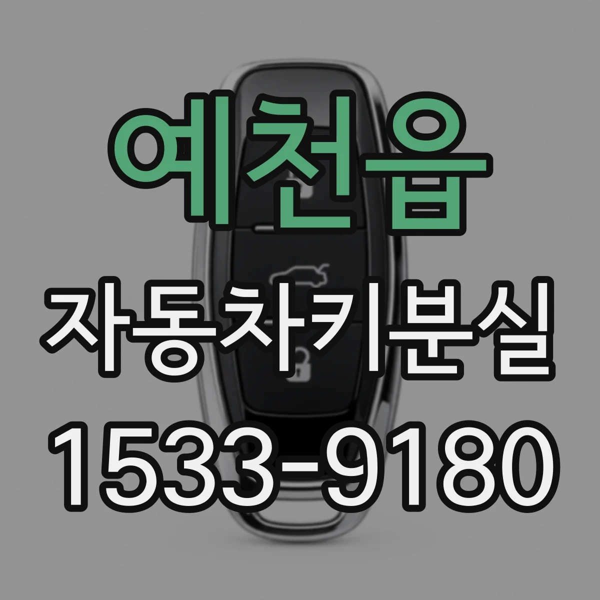 예천읍 자동차키분실