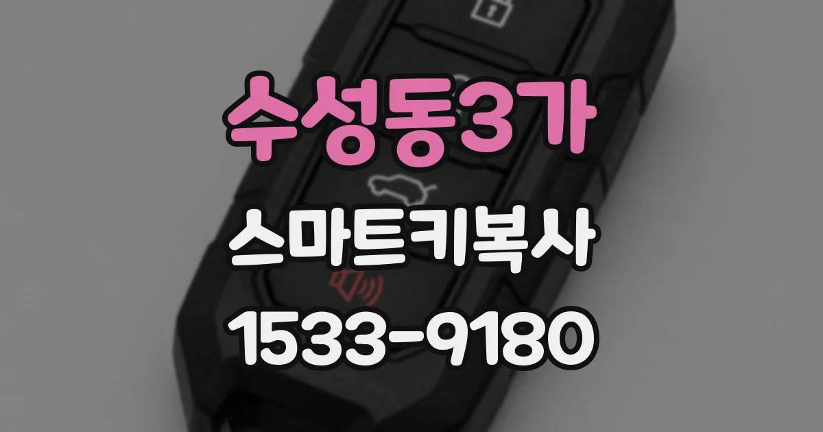 수성동3가 스마트키복사