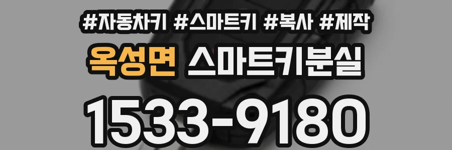 옥성면 스마트키분실