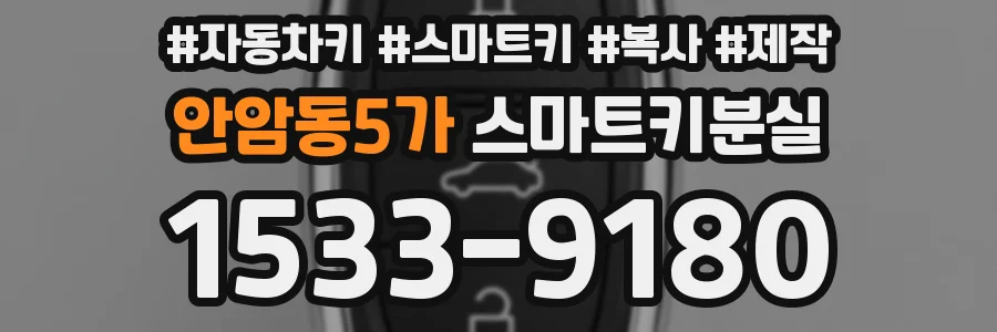 안암동5가 스마트키분실
