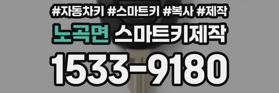 노곡면 스마트키제작