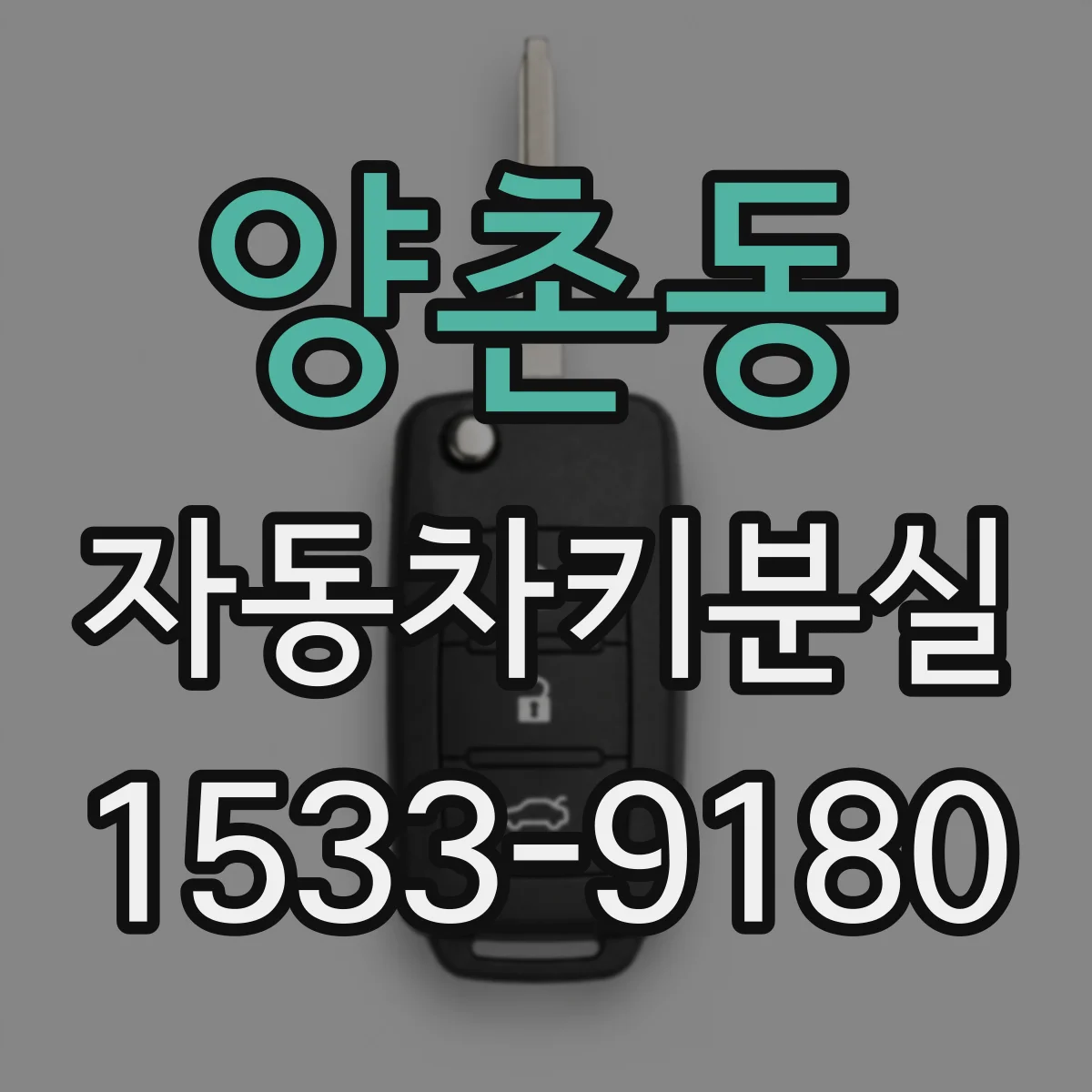 양촌동 자동차키분실