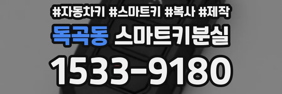 독곡동 스마트키분실